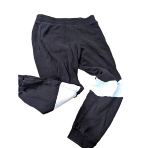 Athletic works girls sweat pants with white knees